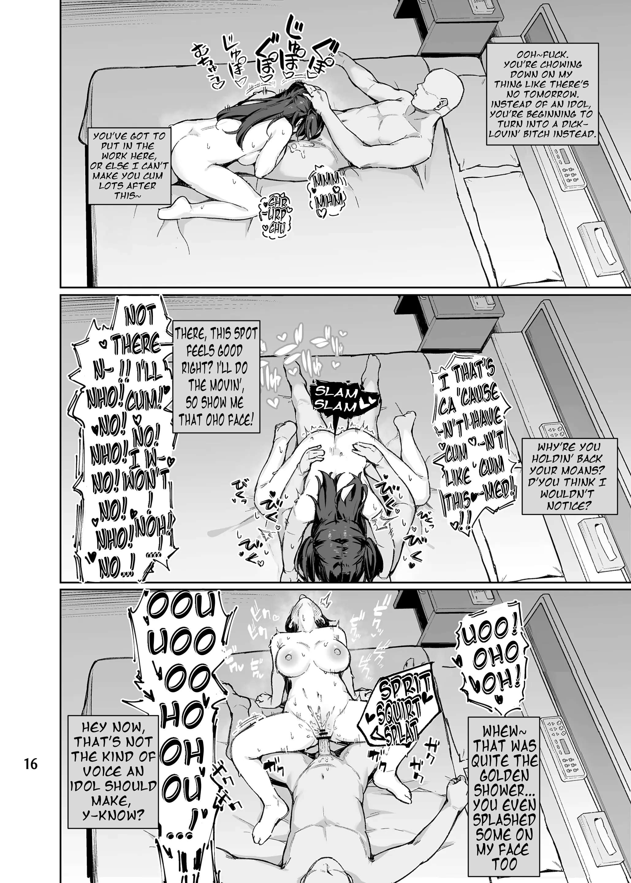 Hentai Manga Comic-Don't fuck with adults. Fuyuko chan!!-Read-17
